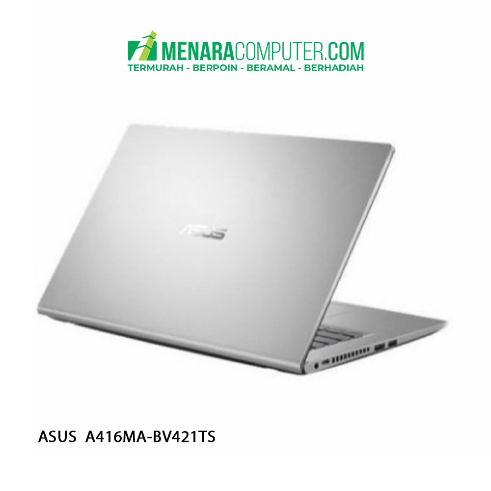 Asus A416MA-BV421TS / Transparent Silver / Intel® Celeron® N4020 Processor 1.1 GHz / 4GB  / 256GB  / No DVD / No VGA / 14.0-inch HD / Windows 10 Home+OHS