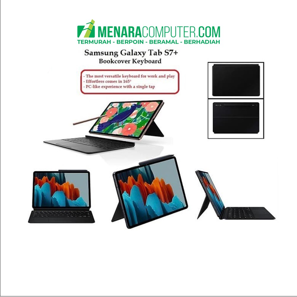 Keyboard Cover Samsung Tab S7+