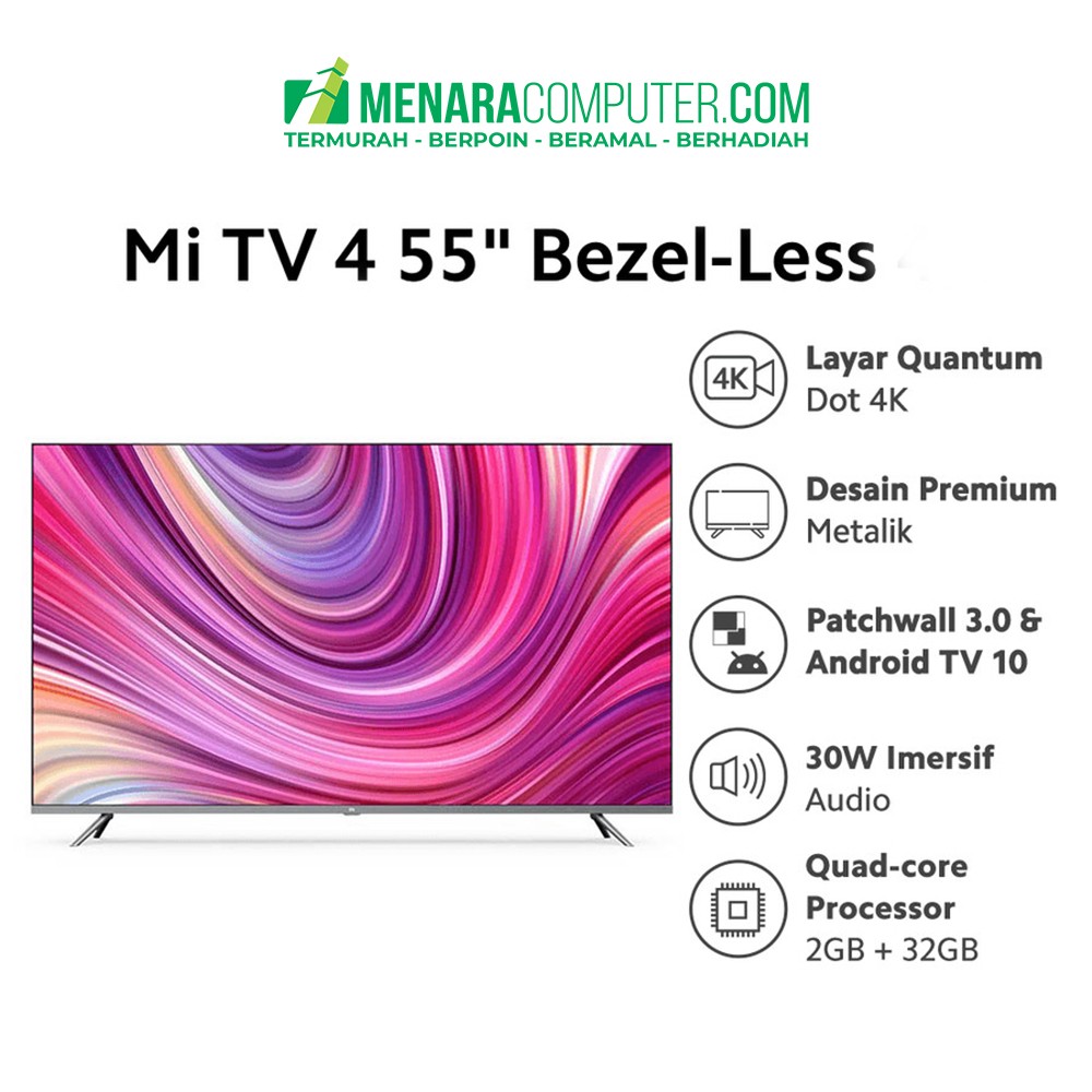 Xiaomi Mi TV 55" Bezel Less